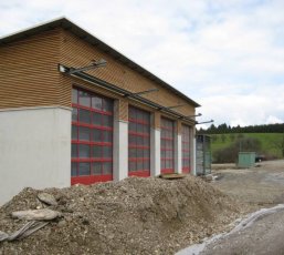 Feuerwehrhaus - Baufortschritt