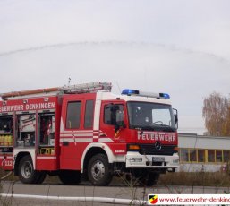 Stützpunktübung: Großbrand in Aldingen Firma Kieninger Uhrenfabrik
